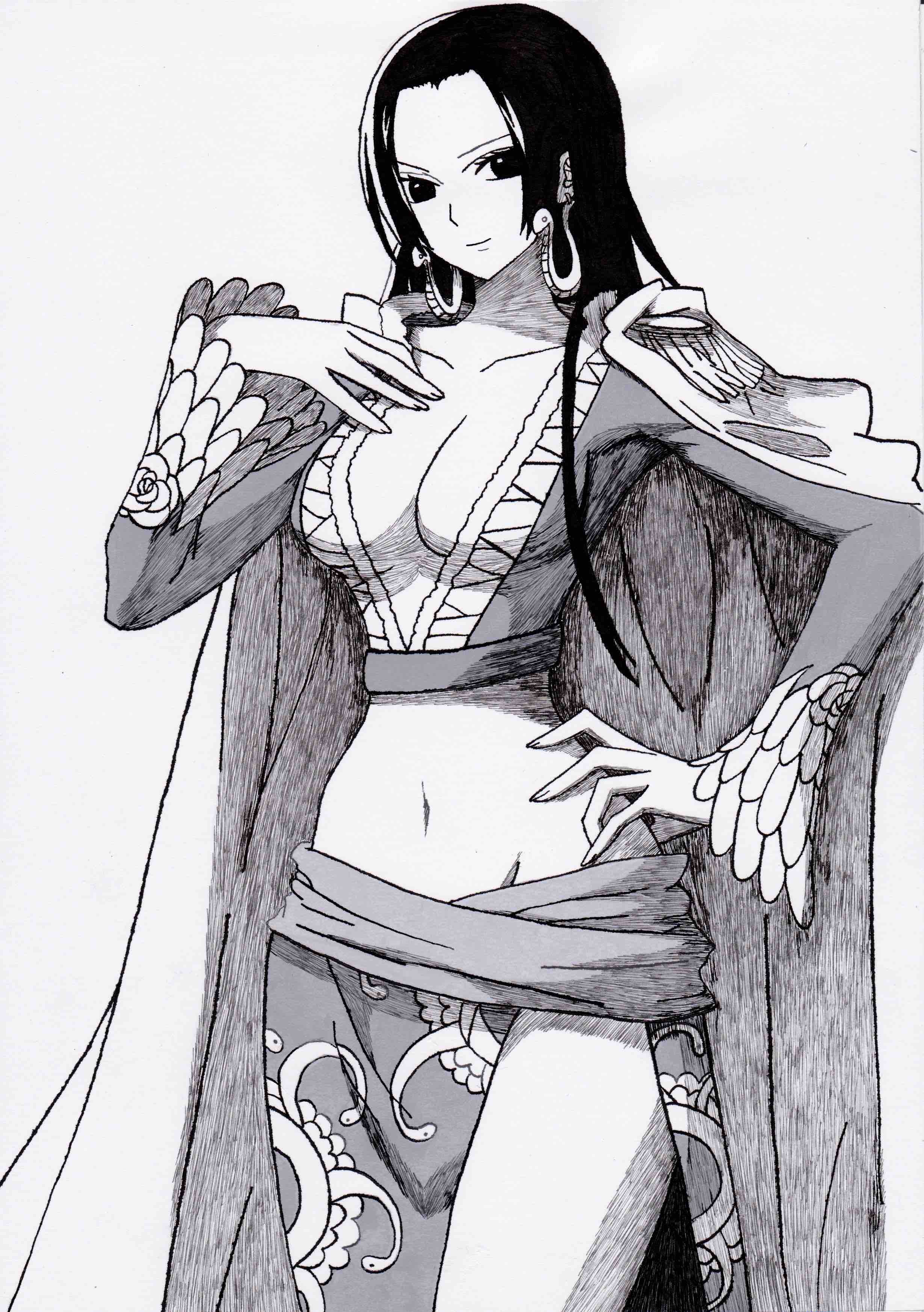 Disegno Manga Boa Hancock