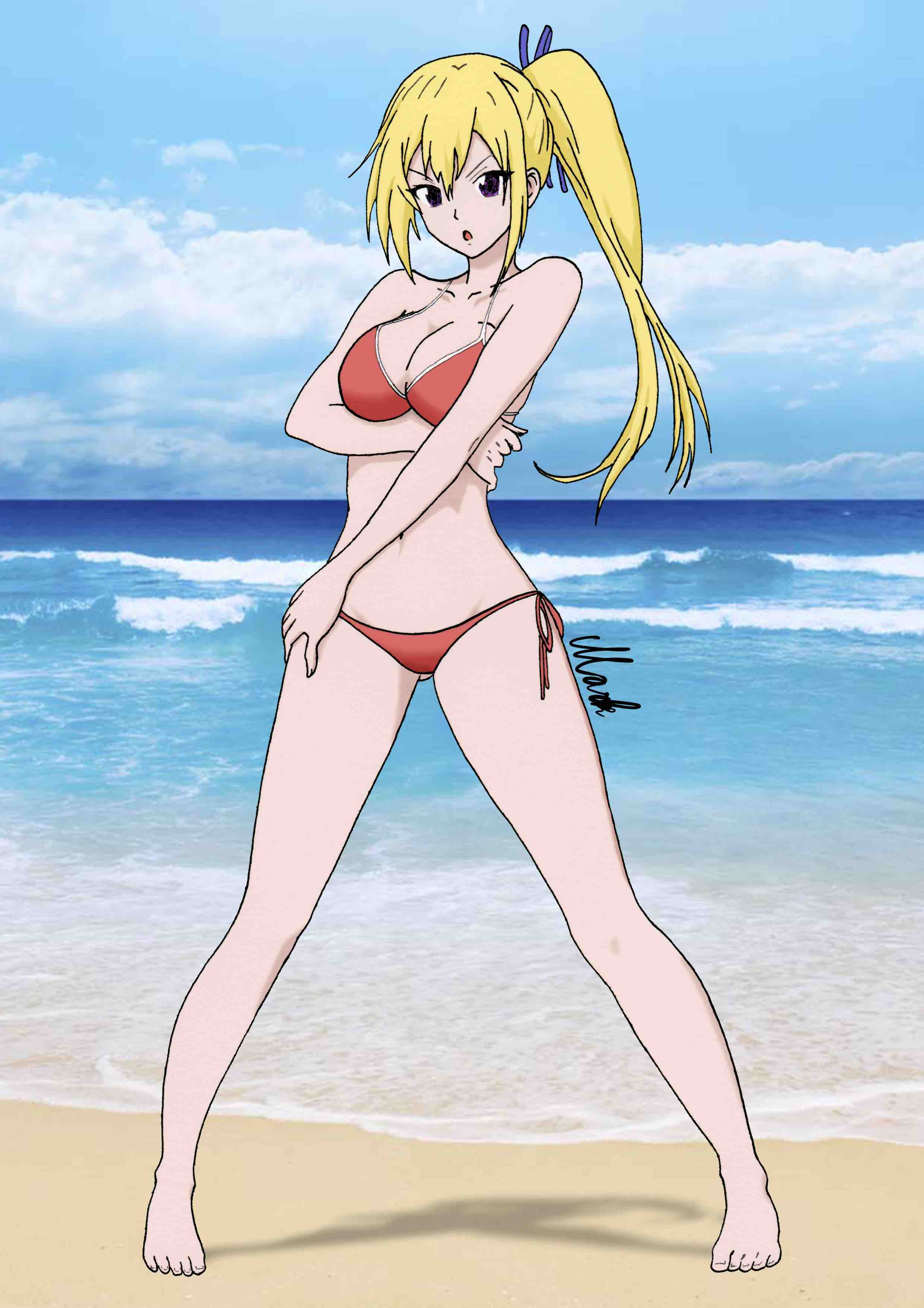 Disegno Manga Mai Kawakami Colorato