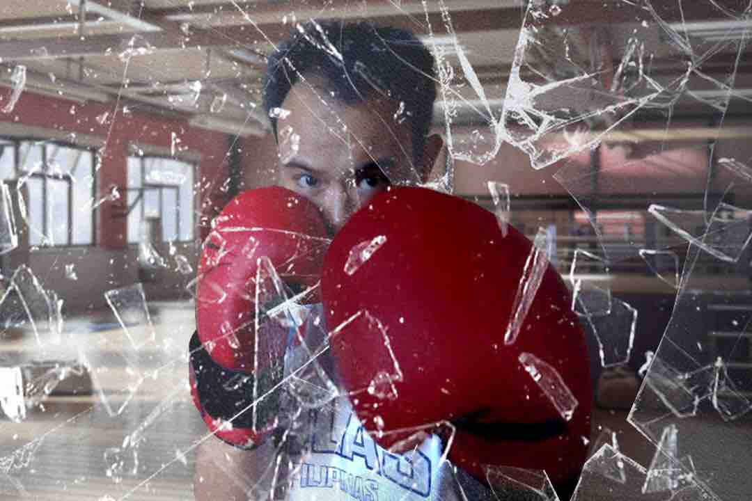 Mark Boxe Glass Broken